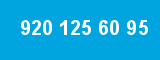 920 125 60 95 920 125 60 95